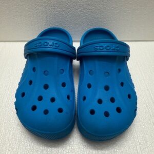 Crocs Baya Kids Blue Clogs -Size C-13